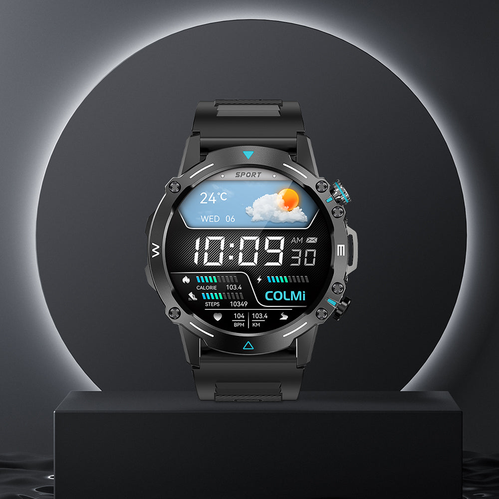 Chytré hodinky Colmi M42 s AMOLED displejem, tenkým designem, více než 100 sportovními režimy a 10denní výdrží baterie.