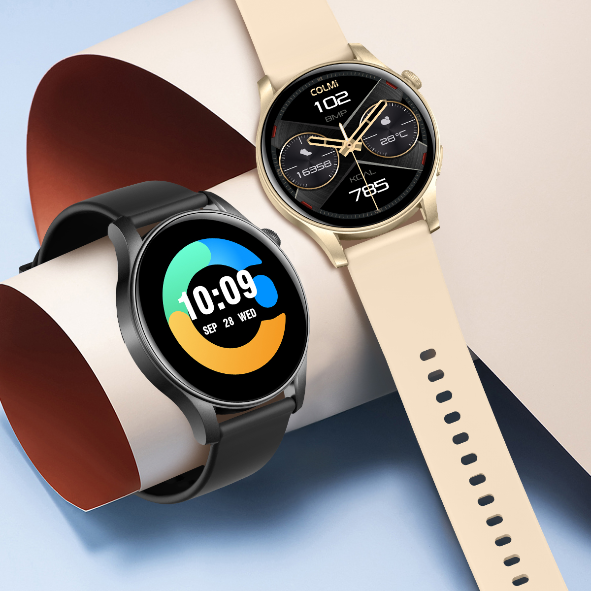 Chytré hodinky Colmi V73 s velkým AMOLED displejem, fitness chytré hodinky