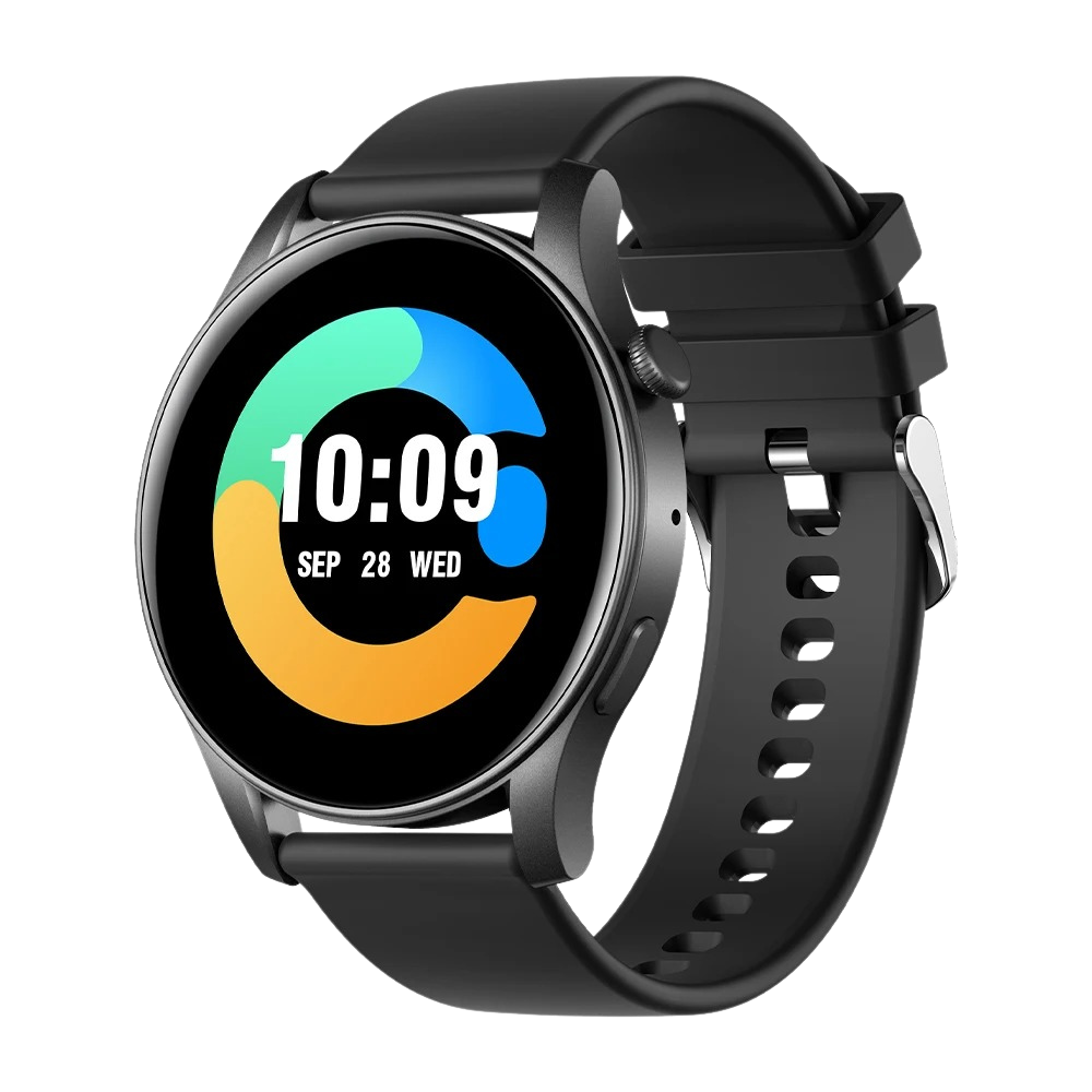 Chytré hodinky COLMI V73 s elegantním AMOLED displejem, sledováním kondice, vodotěsností IP68, černými